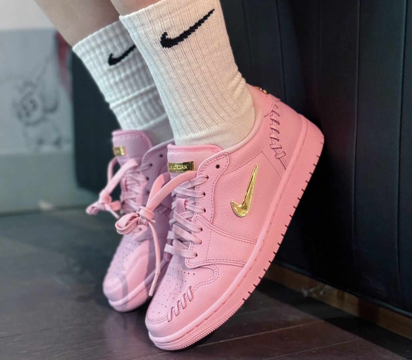 Giay Nike Air Jordan 1 Low Method Of Make 'Pink' FN5032-600