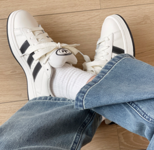 Giay Adidas Campus 00S 'White Black' IF8761