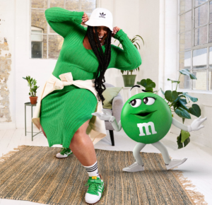 Giay Adidas Forum Low M&M's 'Green' GY6314