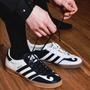 Giay Adidas Gazelle Indoor 'Gatsin White Black' IH9990