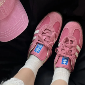 Giay Adidas Gazelle Indoor 'Pink Cloud White' IF1809