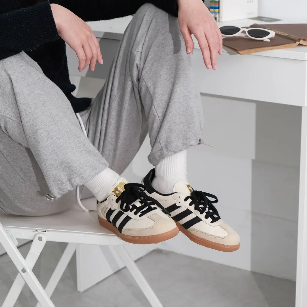 Giay Adidas Samba OG 'Cream White Sand Strata' ID0478