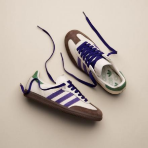 Giay Adidas Samba OG 'Off White Core Purple' ID8349
