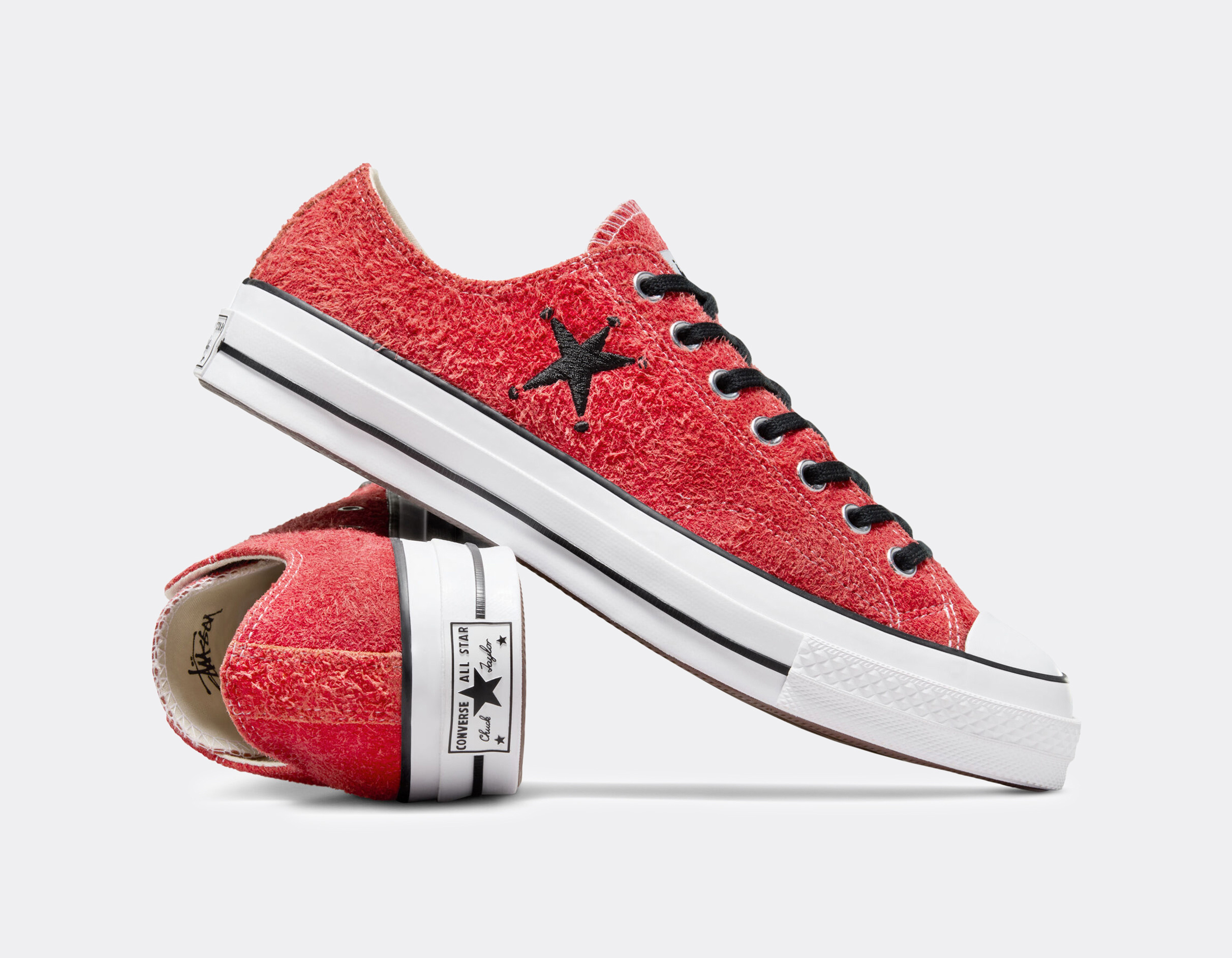 Giay Converse Chuck Taylor All Star 70 'Stussy Poppy Red' A07664C