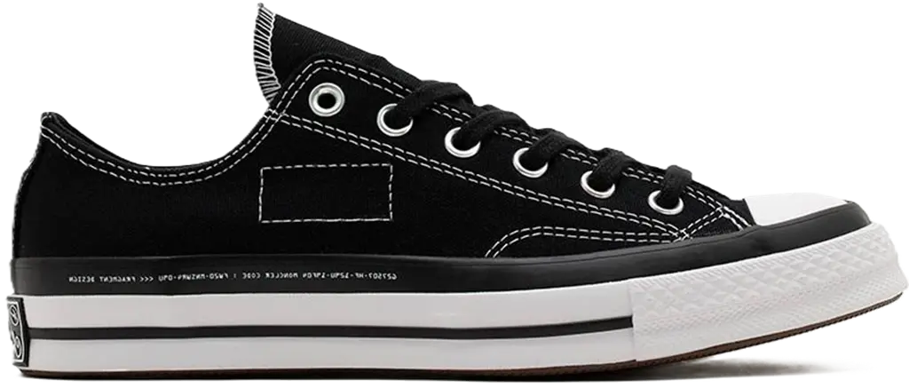 Giay Converse Fragment Chuck 70 Low x Moncler 'Black' 169069C