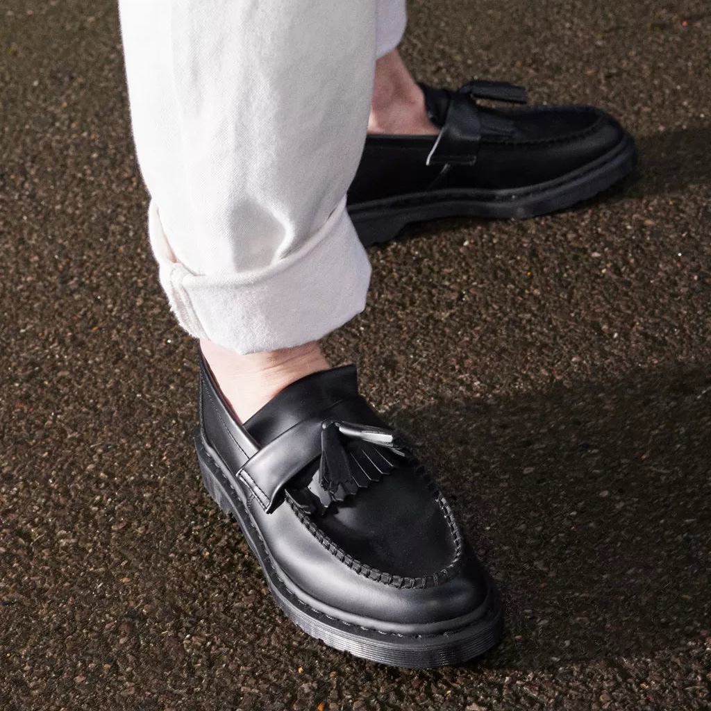 Giay Dr.Martens Adrian Mono Leather Loafers 'Black' 30637001