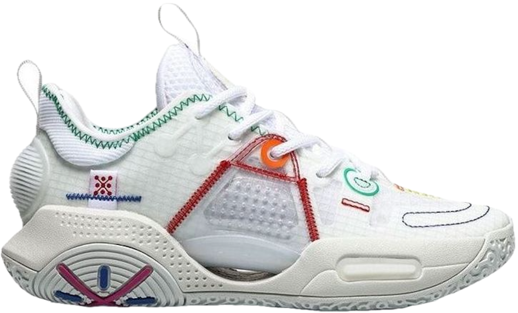 Giay Lining Wade All City 9 V1.5 'White Red' ABPR033-3