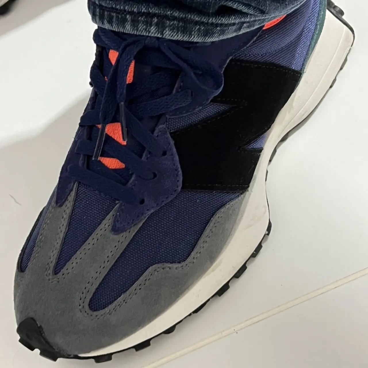 Giay New Balance 327 Cordura Lagoon 'Storm Blue' MS327WA1