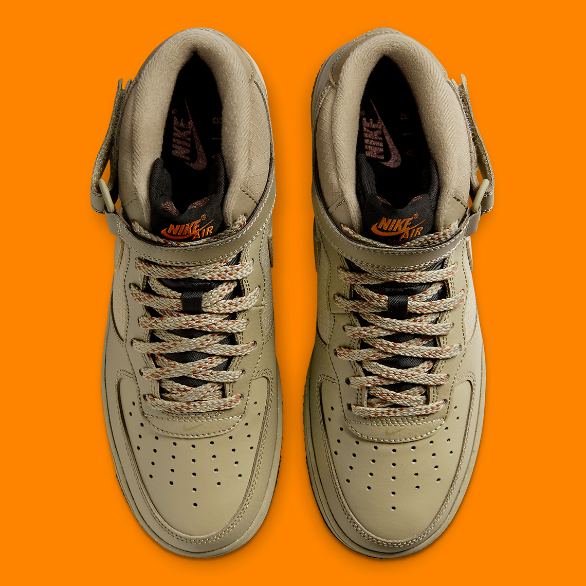 Giay Nike Air Force 1 Mid '07 'Khaki Black Nylon' FB8881-200