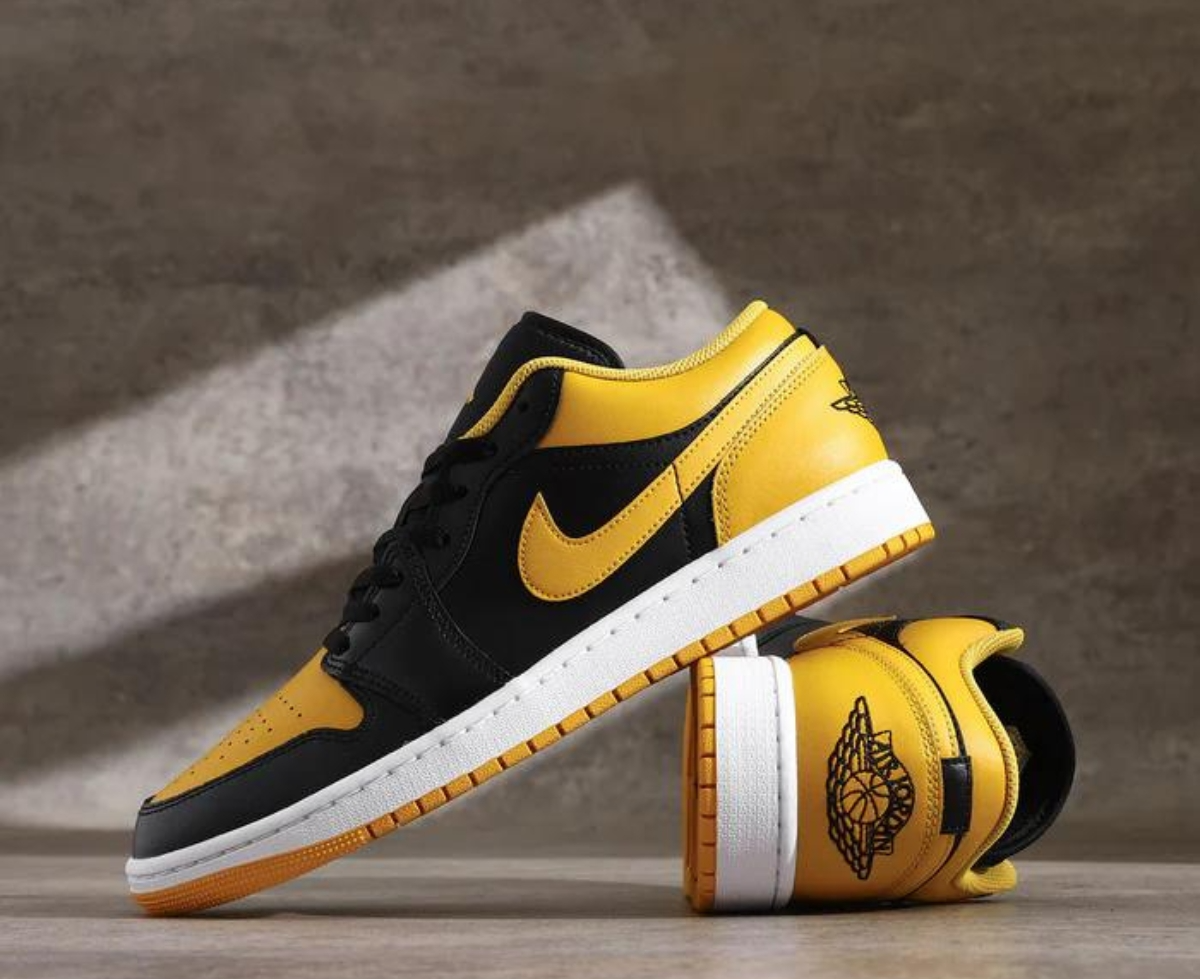 Giay Nike Air Jordan 1 Low 'Yellow Ochre' 553558-072