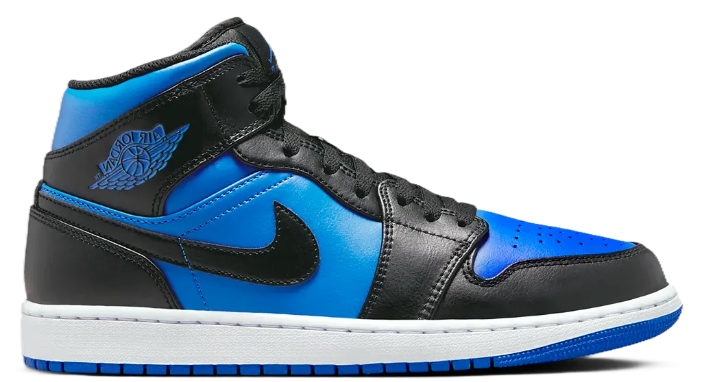 Giay Nike Air Jordan 1 Mid 'Blue Black' DQ8426-042