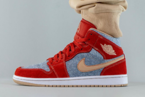 Giay Nike Air Jordan 1 Mid 'Denim Red' DM4352-600