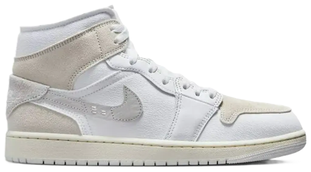 Giay Nike Air Jordan 1 Mid SE Craft ‘White Sail’ DM9652-120