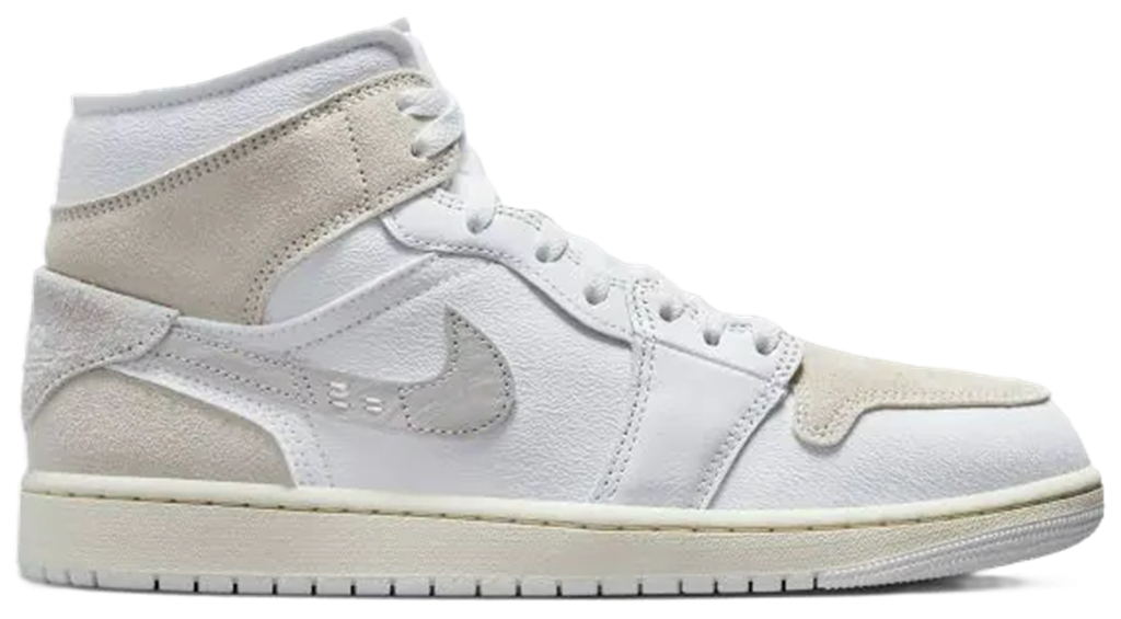 Giay Nike Air Jordan 1 Mid SE Craft ‘White Sail’ DM9652-120
