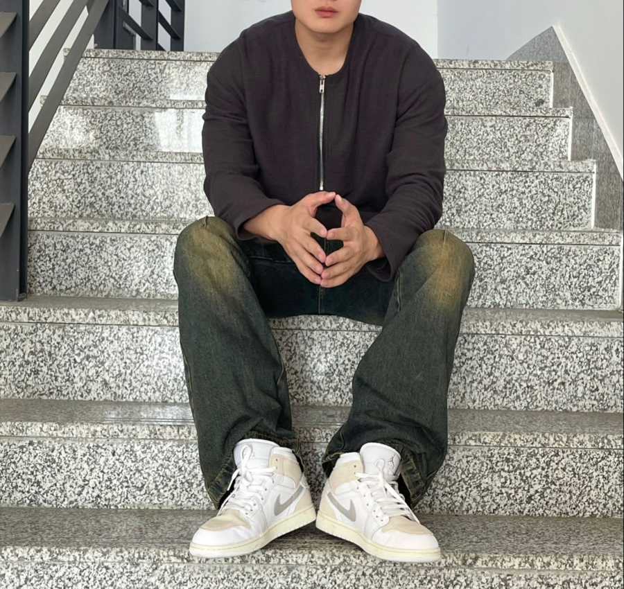 Giay Nike Air Jordan 1 Mid SE Craft ‘White Sail’ DM9652-120