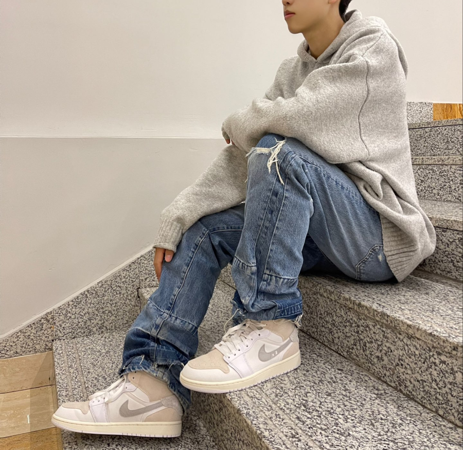 Giay Nike Air Jordan 1 Mid SE Craft ‘White Sail’ DM9652-120