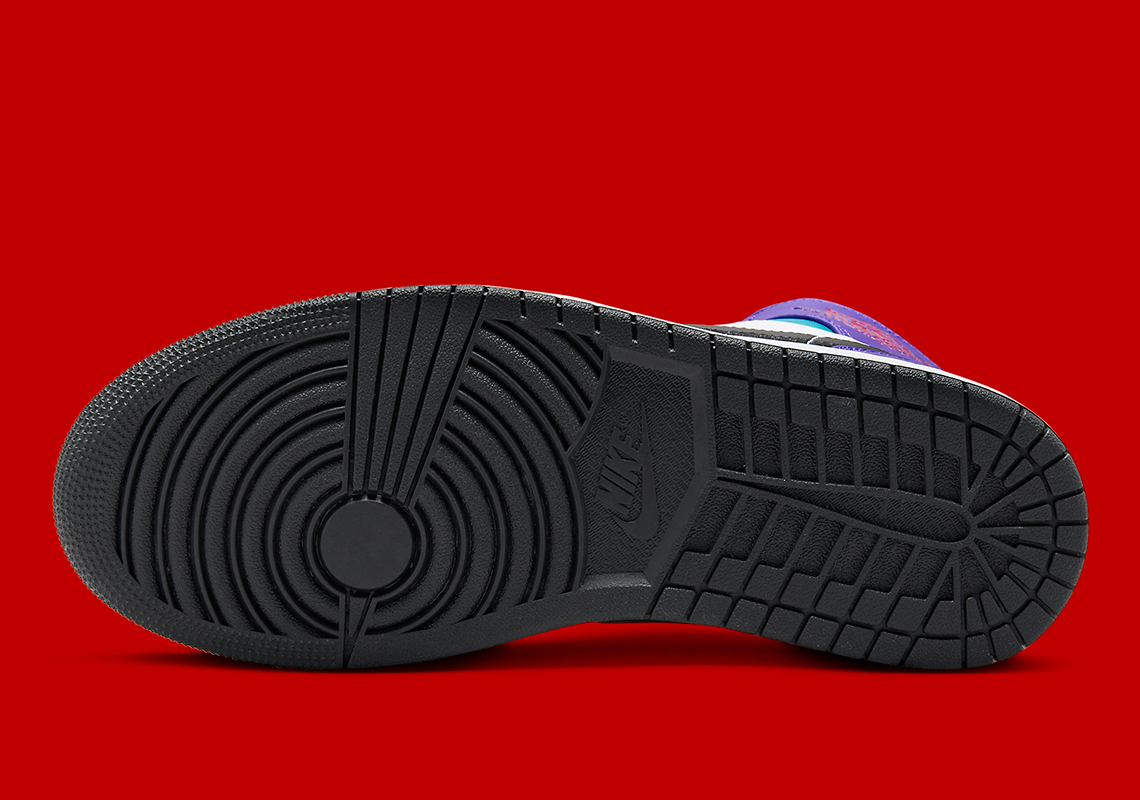 Giay Nike Air Jordan 1 Mid 'Teal Purple' DQ8426-154