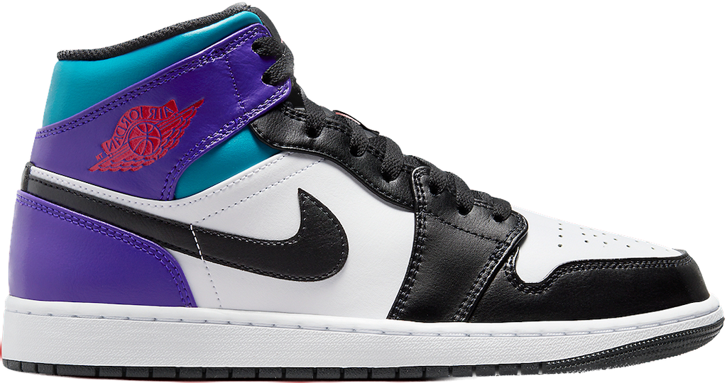 Giay Nike Air Jordan 1 Mid 'Teal Purple' DQ8426-154