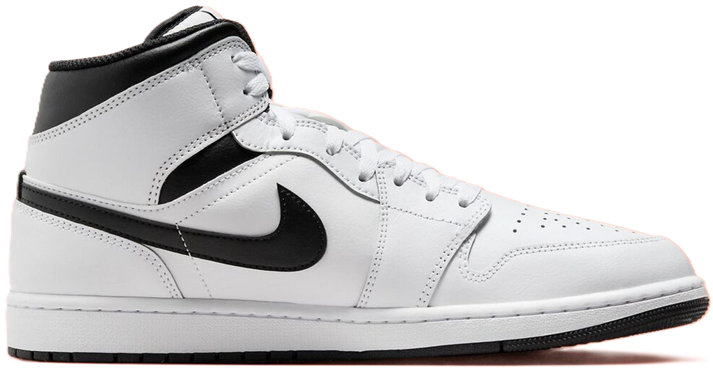 Giay Nike Air Jordan 1 Mid 'White Black' DQ8426-132