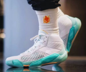 Giay Nike Air Jordan 38 PF x Guo Ailun 'White Jade' FD0585‑100