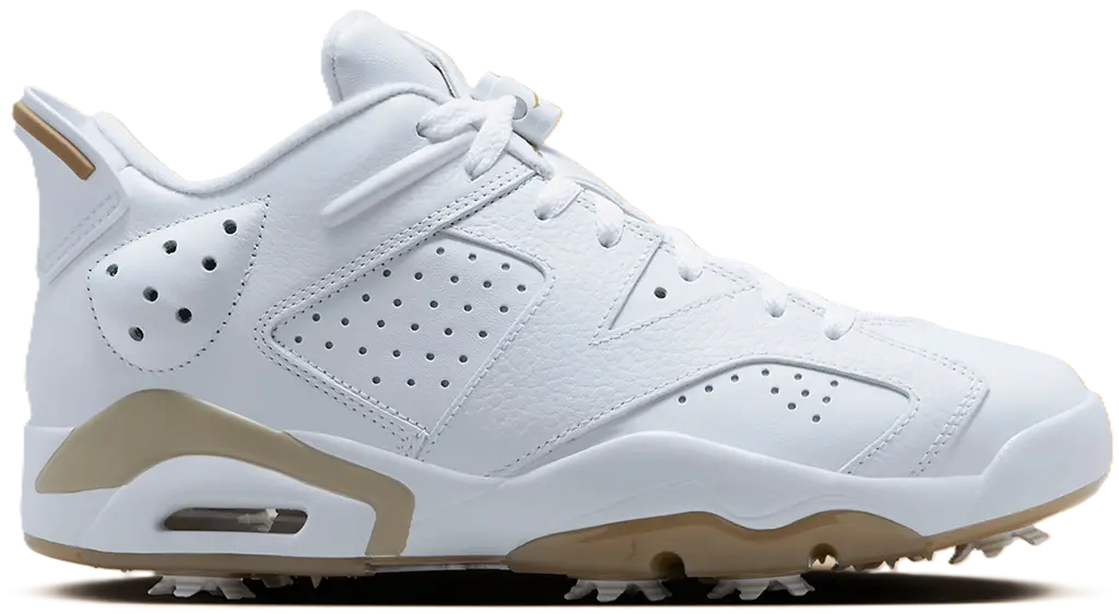 Giay Nike Air Jordan 6 Retro Low 'Golf White Khaki' DV1376-100