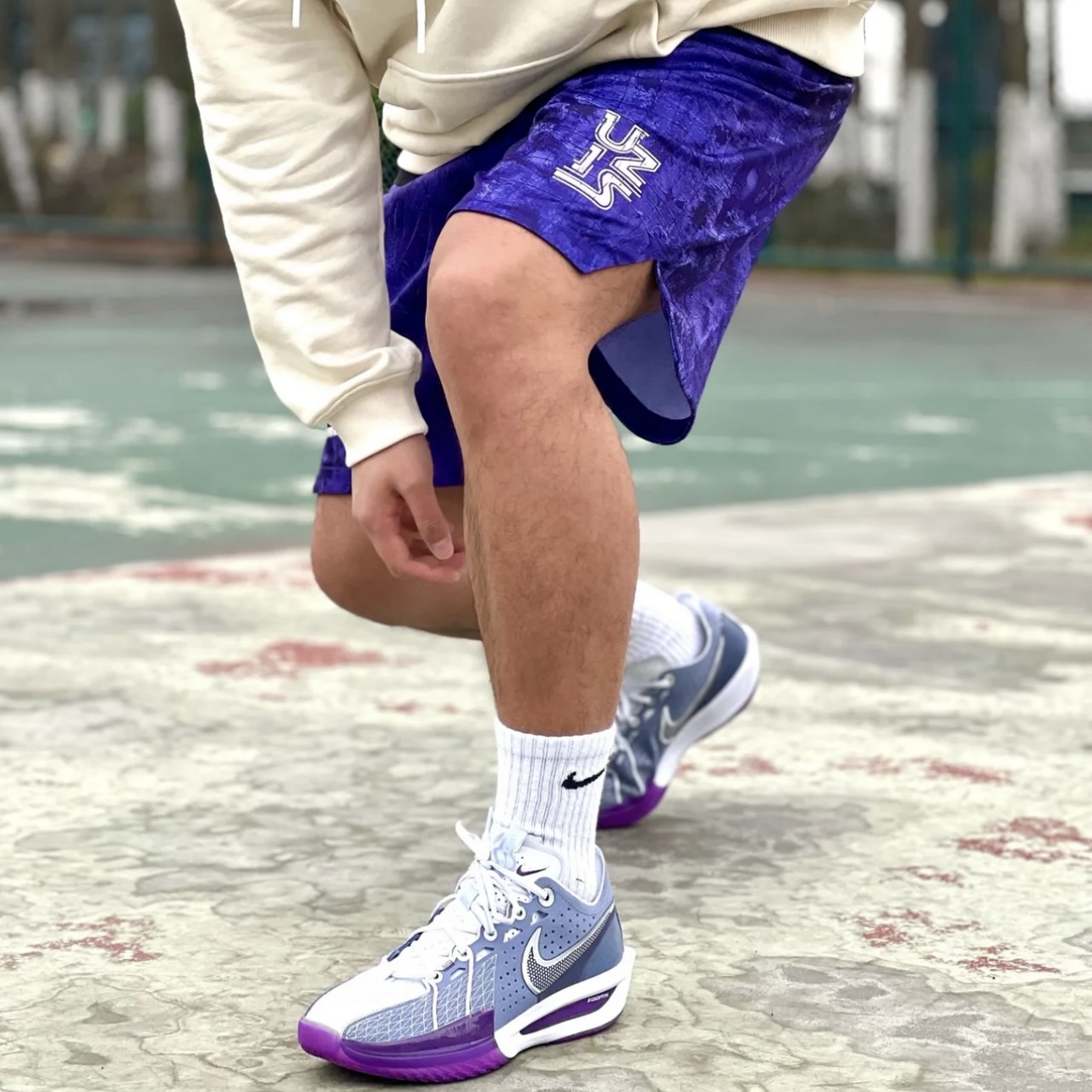 Giay Nike Air Zoom G.T. Cut 3 EP 'Grey Purple' DV2918-400