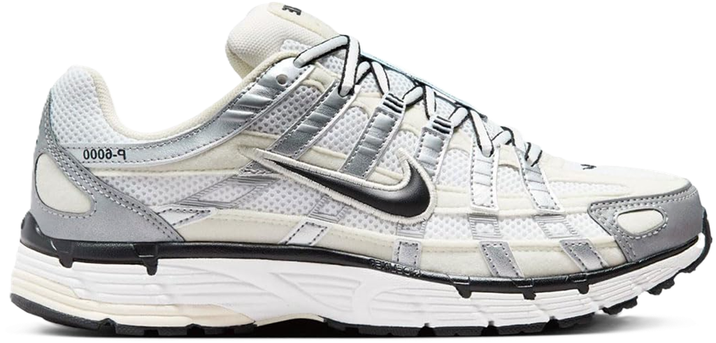 Giay Nike P-6000 'Coconut Milk Metallic Silver' FV6603-100