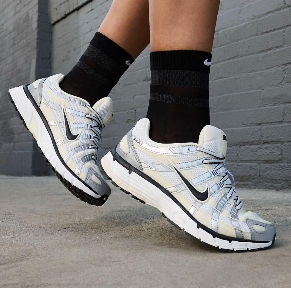 Giay Nike P-6000 'Coconut Milk Metallic Silver' FV6603-100