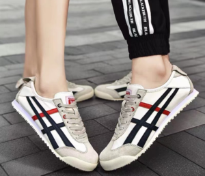 Giay Onitsuka Tiger Machu Racer 'Cream Black Red' 1183B770-100