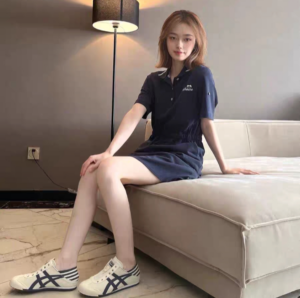 Giay Onitsuka Tiger Mexico 66 Paraty 'Natural Navy' TH342N-0250