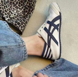 Giay Onitsuka Tiger Mexico 66 Paraty 'Natural Navy' TH342N-0250