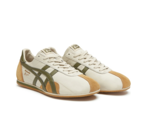 Giay Onitsuka Tiger Runspark 'Beige Olive Mustard' 1183B480-200