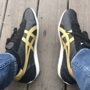 Giay Onitsuka Tiger Runspark 'Black Gold' D201L-001