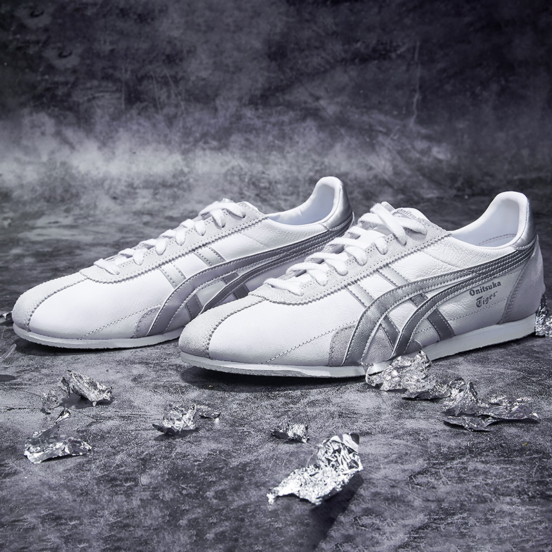 Giay Onitsuka Tiger Runspark 'Silver White' D201L-101