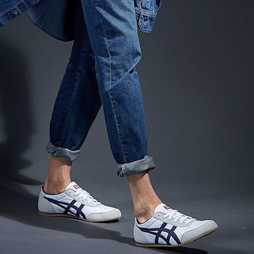 Giay Onitsuka Tiger Track Trainer 'White Blue' D318N-0150