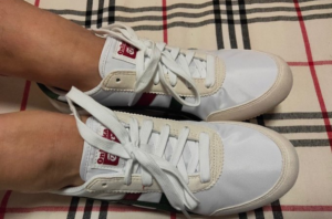 Giay Onitsuka Tiger Track Trainer 'White Green' D318N-100