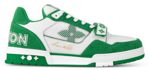 Giay Louis Vuitton LV Trainers 'Green' 1ABLY2