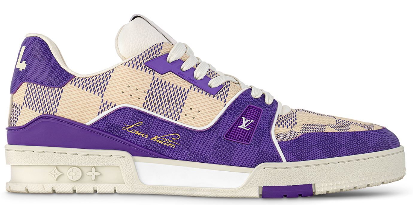 Giay Louis Vuitton LV Trainers 'Purple' 1AC579