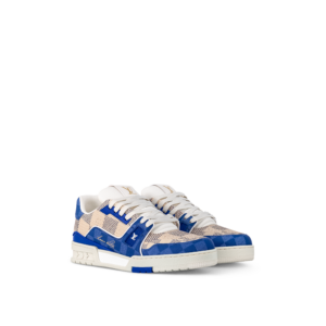 Giay Louis Vuitton LV Trainers 'Blue' 1AC57Q