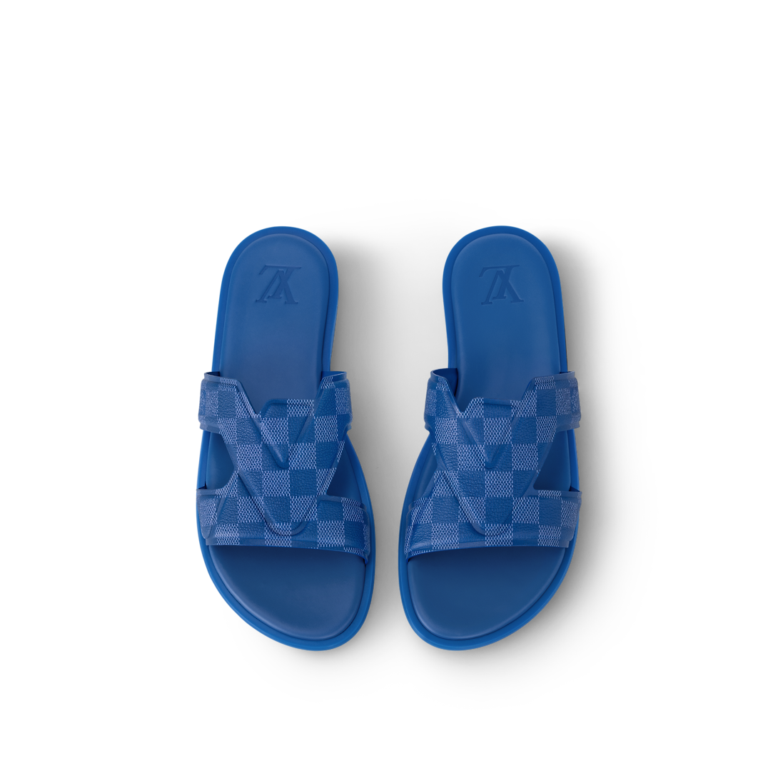 Dep Louis Vuitton LV Oasis Mules 'Blue' 1AC5E6