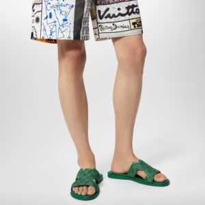 Dep Louis Vuitton LV Oasis Mules 'Green' 1AC5EQ