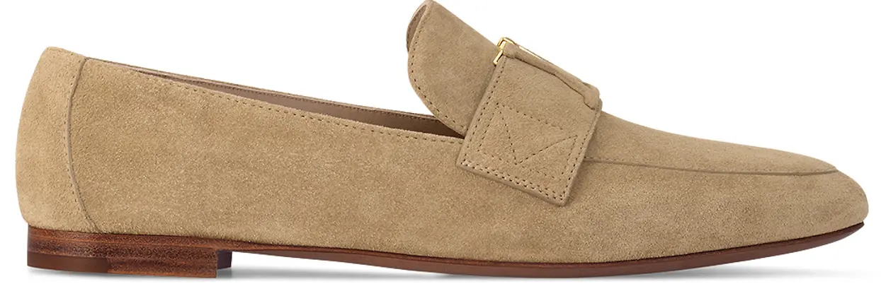 Giay Louis Vuitton LV Capri Loafers 'Beige' 1AC72U