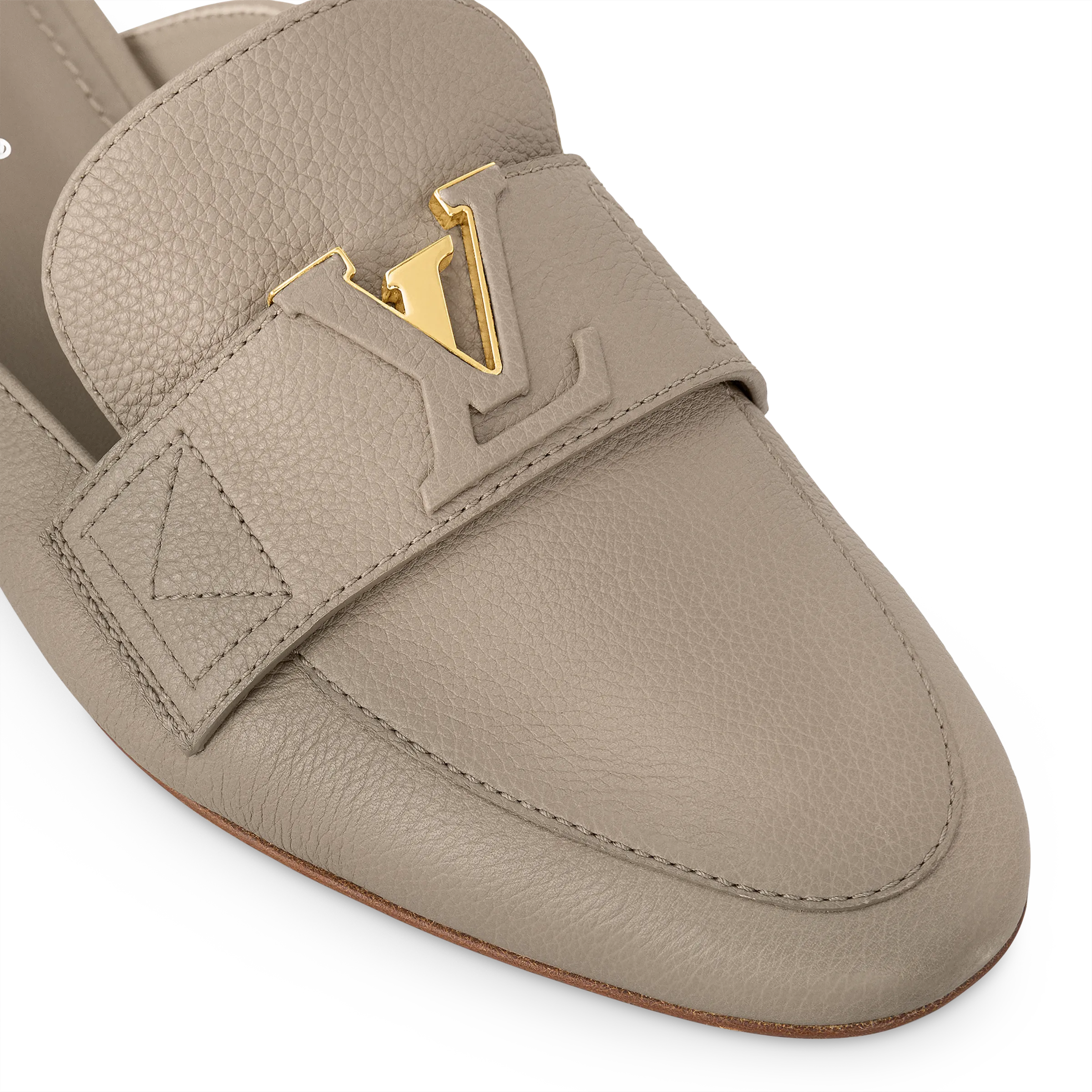 Dep Louis Vuitton LV Capri Open Back Loafers 'Grey' 1AC7QF
