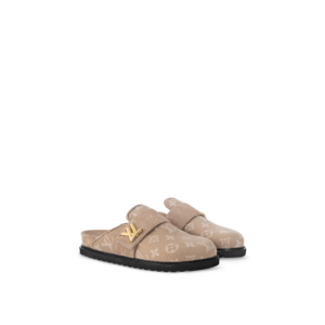 Dep Louis Vuitton LV Cosy Flat Comfort Clogs 'Beige' 1AC9MU