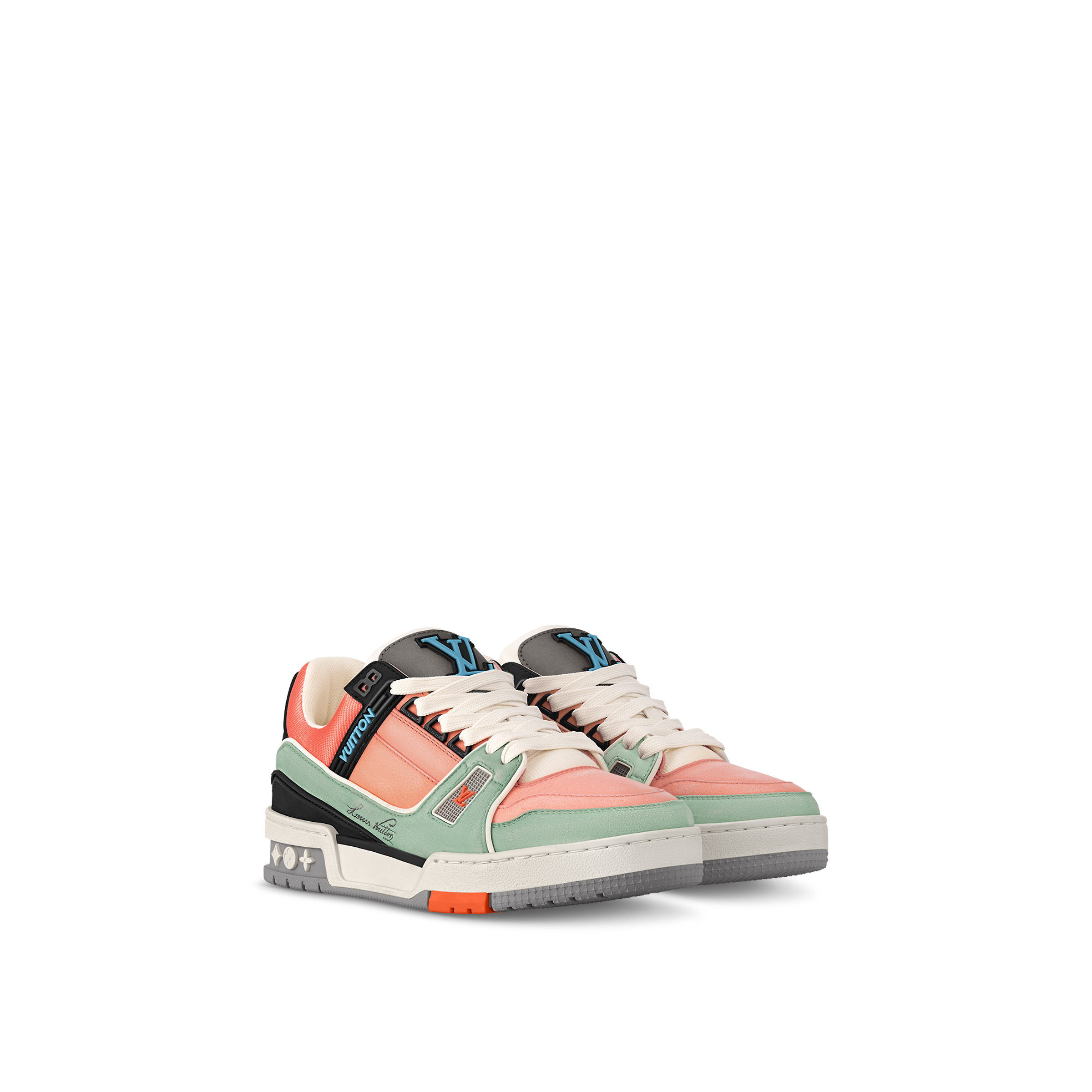 Giay Louis Vuitton LV Trainers 'Multicolor' 1ACFXY