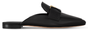 Dep Louis Vuitton LV Capri Open Back Loafers 'Black' 1ACH5Q