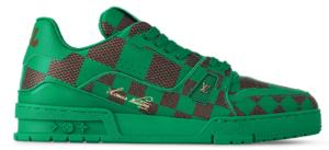 Giay Louis Vuitton LV Trainers 'Green' 1ACNK9