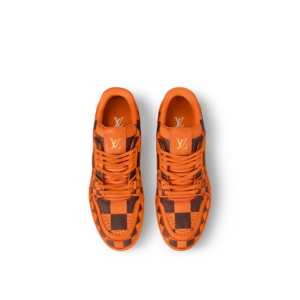 Giay Louis Vuitton LV Trainers 'Orange' 1ACNKF