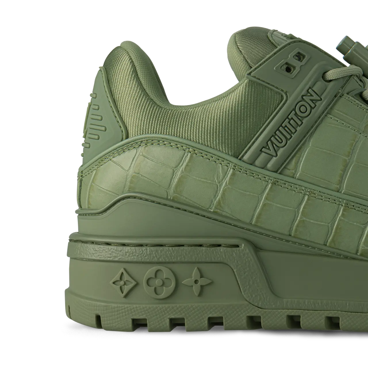 Giay Louis Vuitton LV Maxi Trainers 'Khaki Green' 1ACNLK