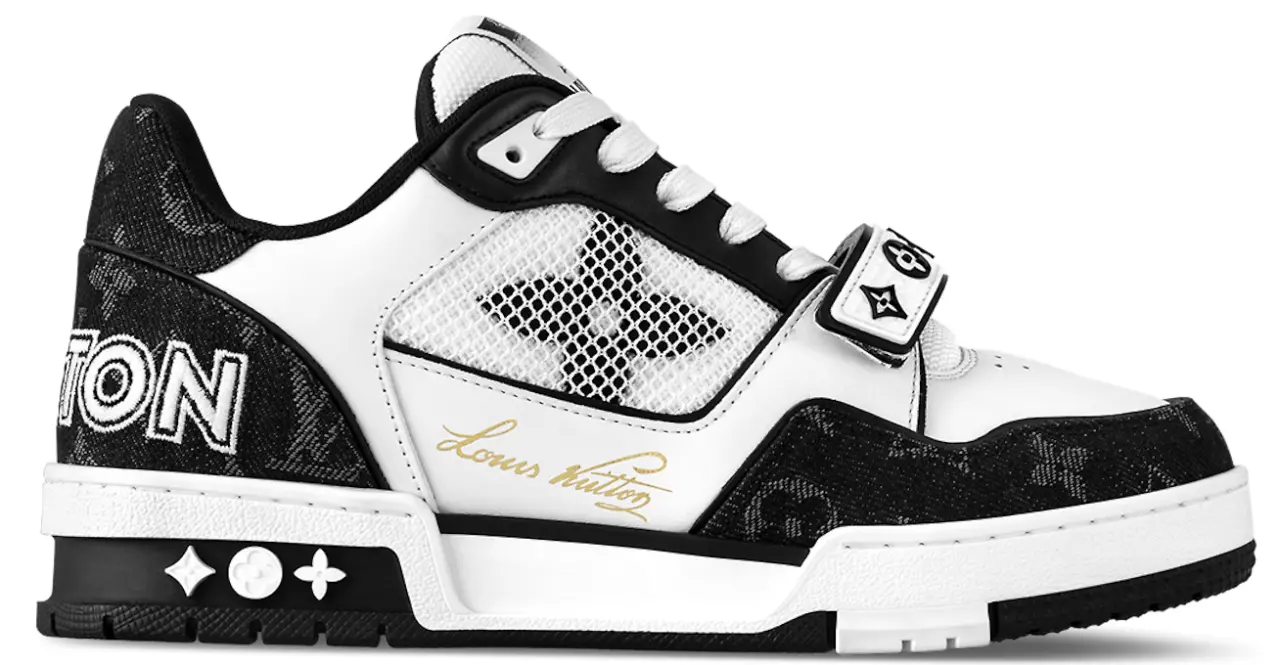 Giay Louis Vuitton LV Trainers 'Black' 1ACP27